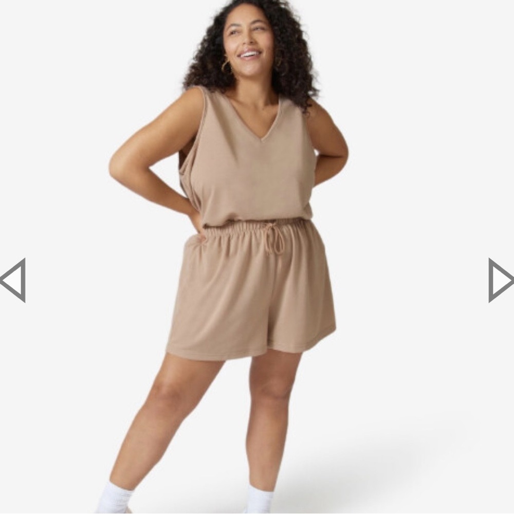 NYDJ Tan Sleeveless Pajama Set FFF